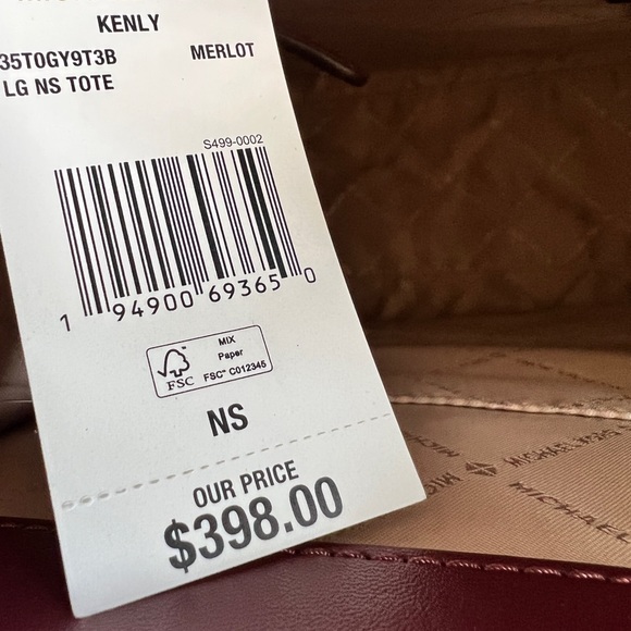 Michael Kors large Kenly tote signature handbag&wallet set NWT - Picture 16 of 16